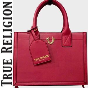 True Religion Modern Edge Satchel- Red